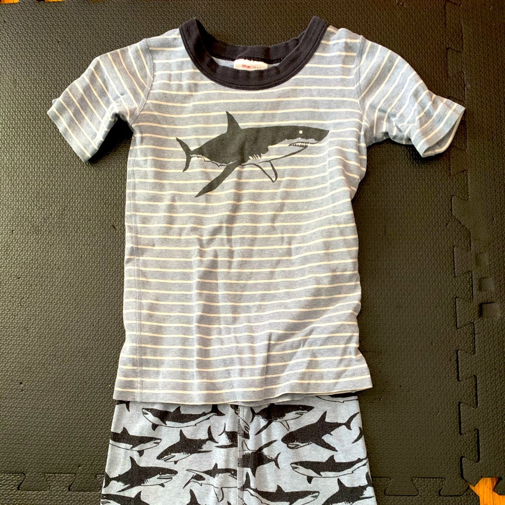 Hanna Anderson short pajamas size 7